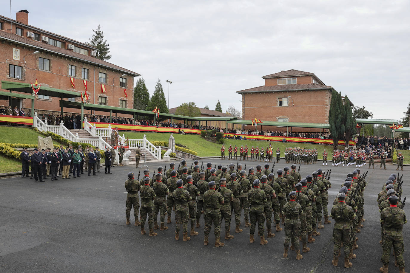 Cabo Noval celebra la Inmaculada, patrona de Infantería