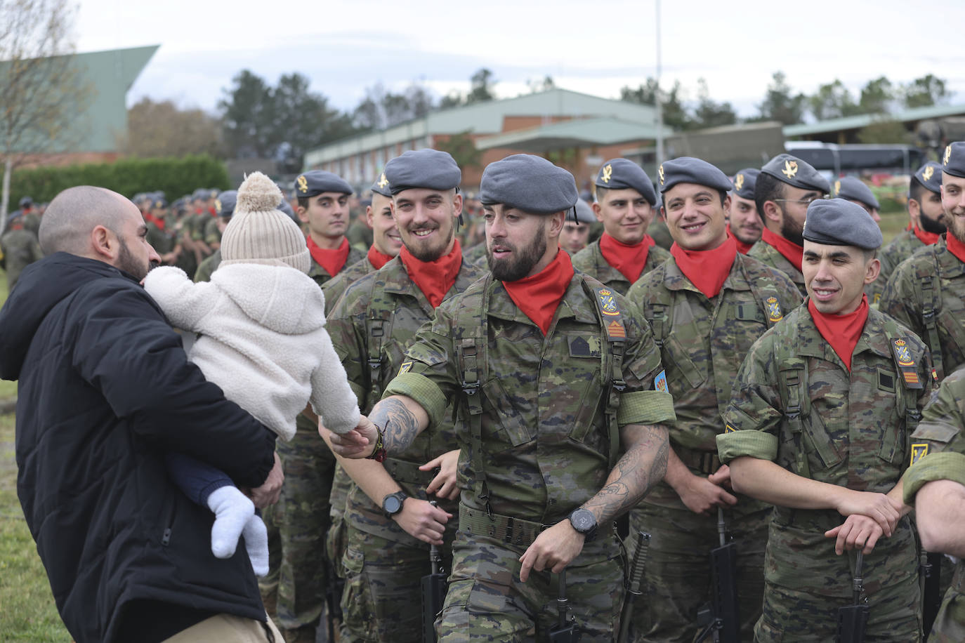 Cabo Noval celebra la Inmaculada, patrona de Infantería