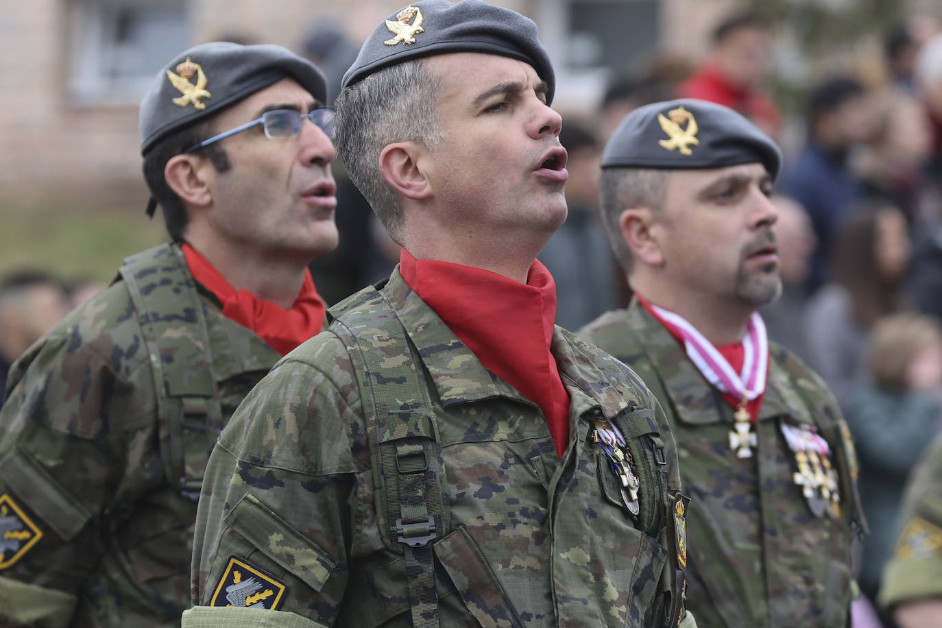 Cabo Noval celebra la Inmaculada, patrona de Infantería