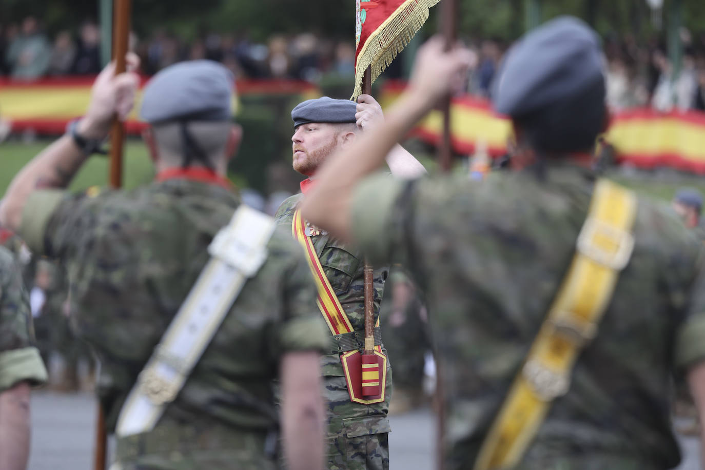 Cabo Noval celebra la Inmaculada, patrona de Infantería