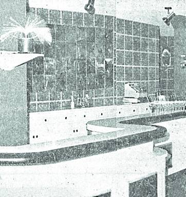 La sala 'Delphos', en 1973.