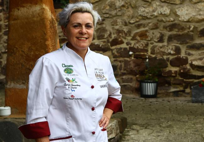 Joaquina Rodríguez, de Casa Chema, creadora de la fabada vegana.