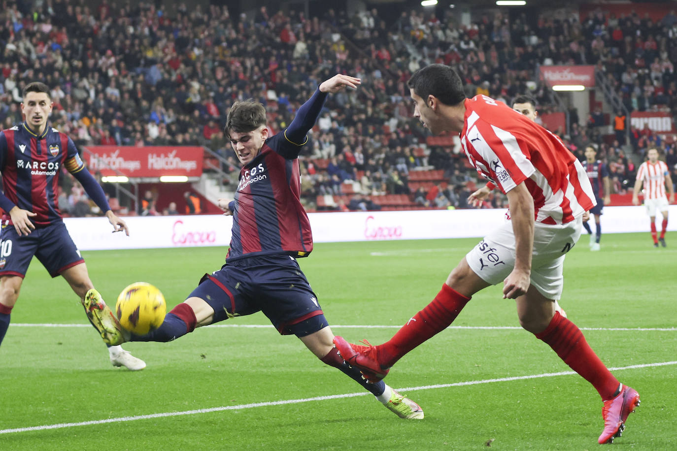 Las mejores jugadas del Sporting - Levante