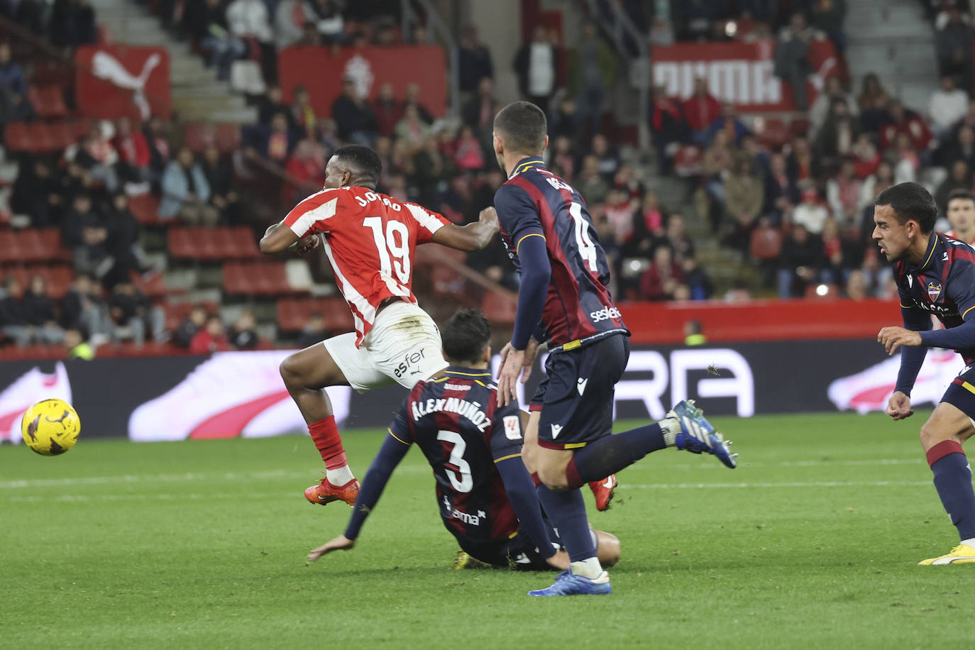 Las mejores jugadas del Sporting - Levante