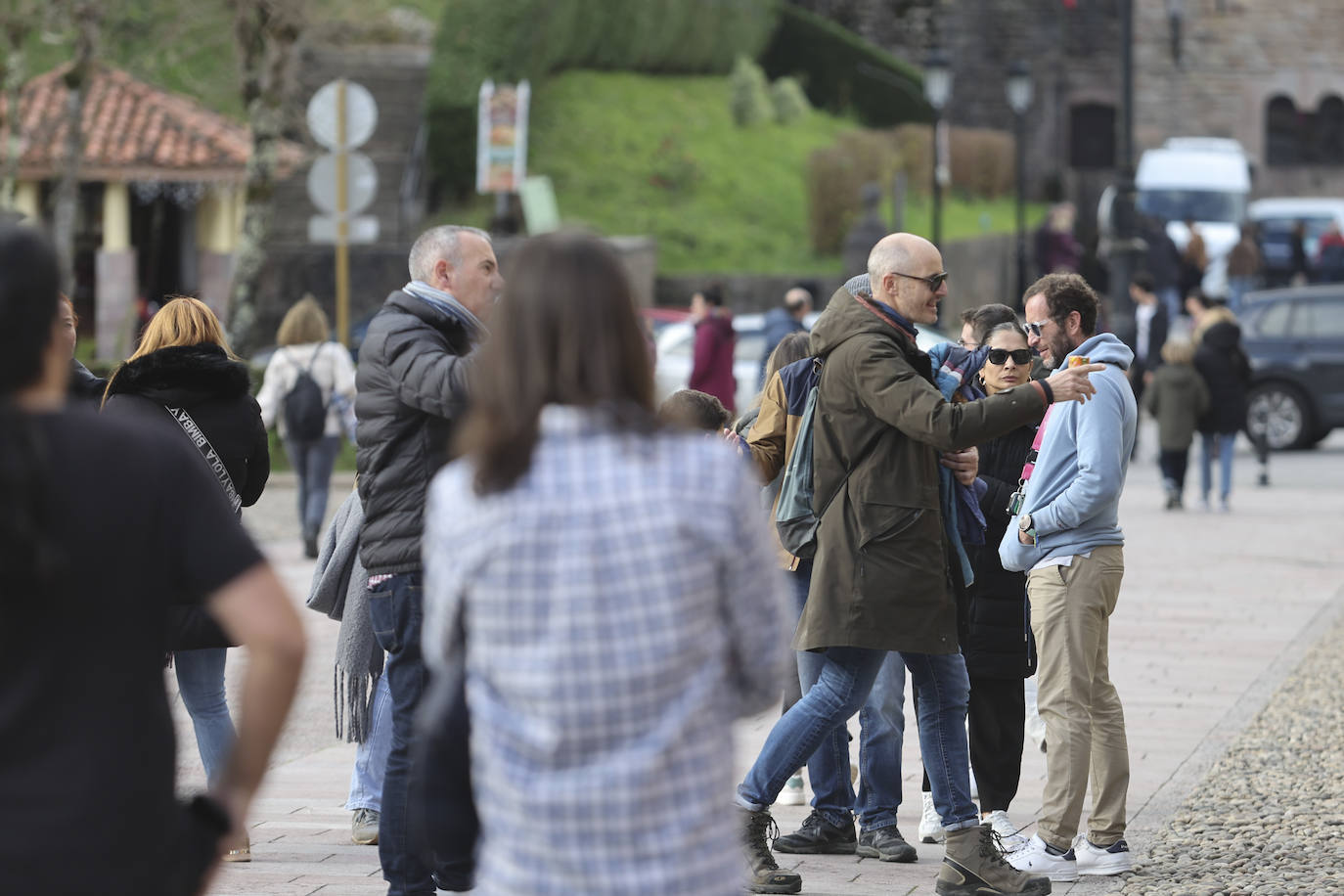 Asturias, abarrotada por el puente