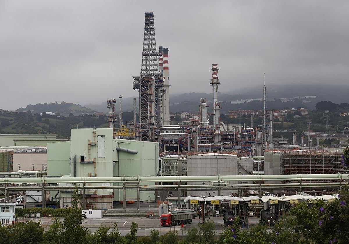 Planta de Petronor en la localidad vizcaína de Muskiz.