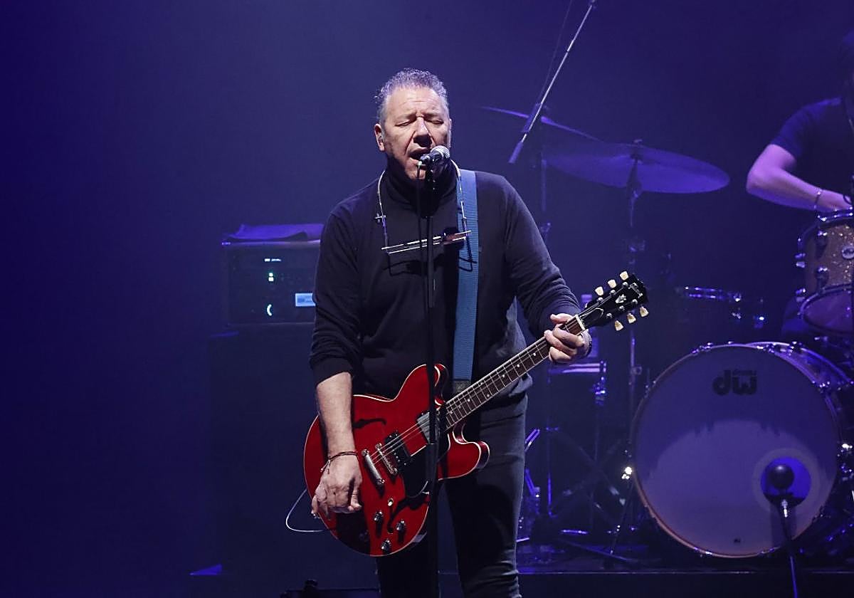 Carlos Goñi, en un concierto ofrecido en la Universidad Laboral.