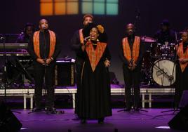 Concierto del Harlem Gospel Choir en el Teatro Jovellanos el pasado año.