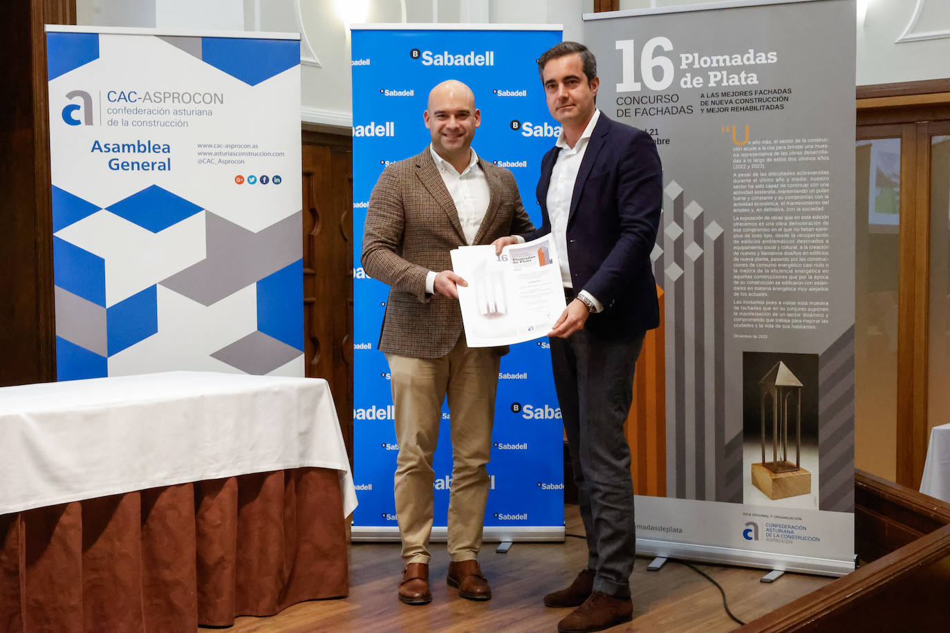 Entrega de los premios Plomadas de Plata