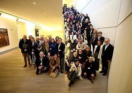 Todos los directores del Instituto Cervantes disfrutaron de la colección permanente del Bellas Artes, antes de continuar con el trabajo.