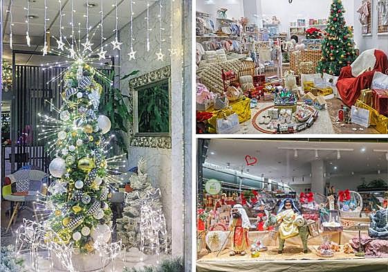 Estos son los escaparates navideños más bonitos de Gijón