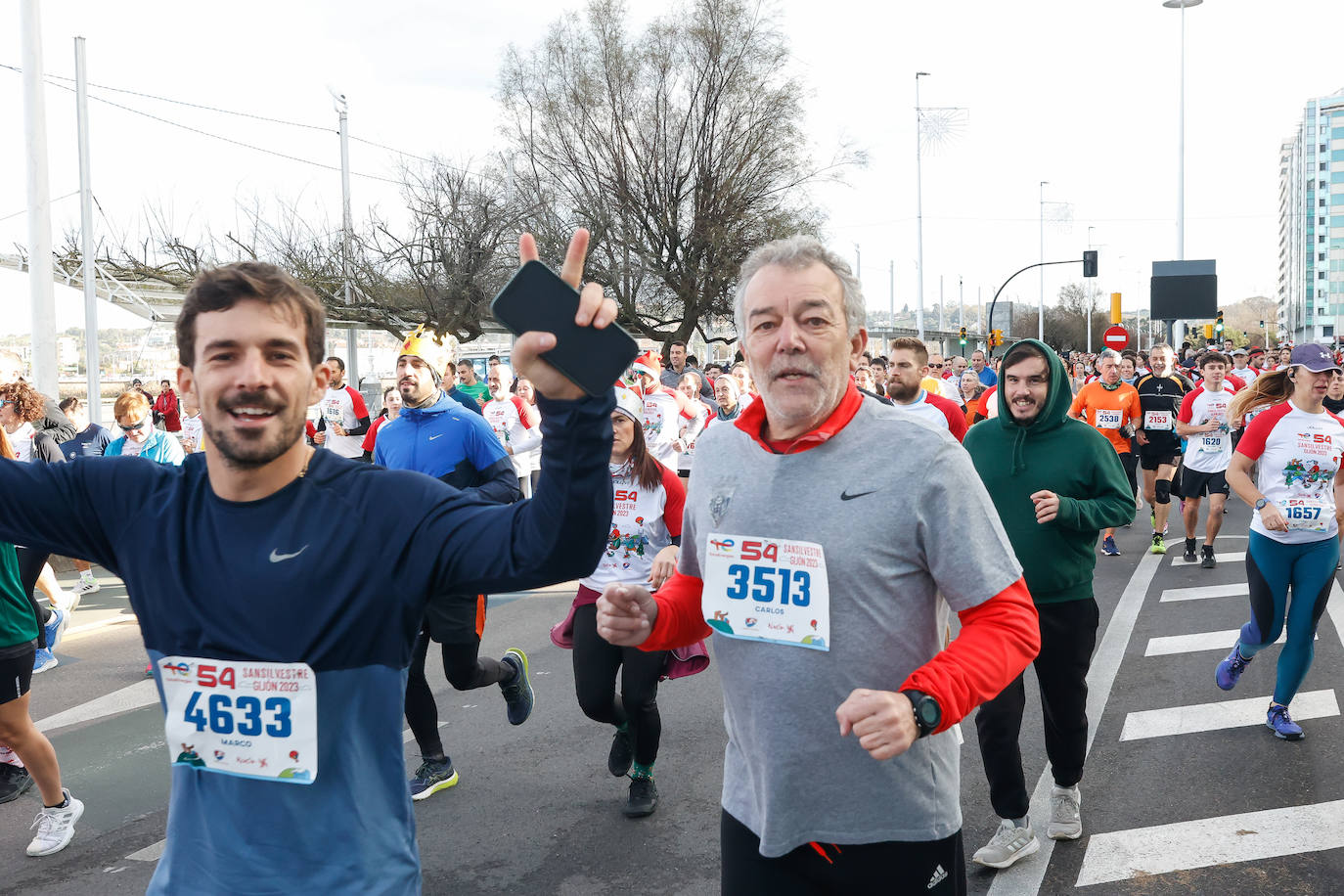 ¿Corriste la San Silvestre de Gijón? ¡Búscate en las fotos!