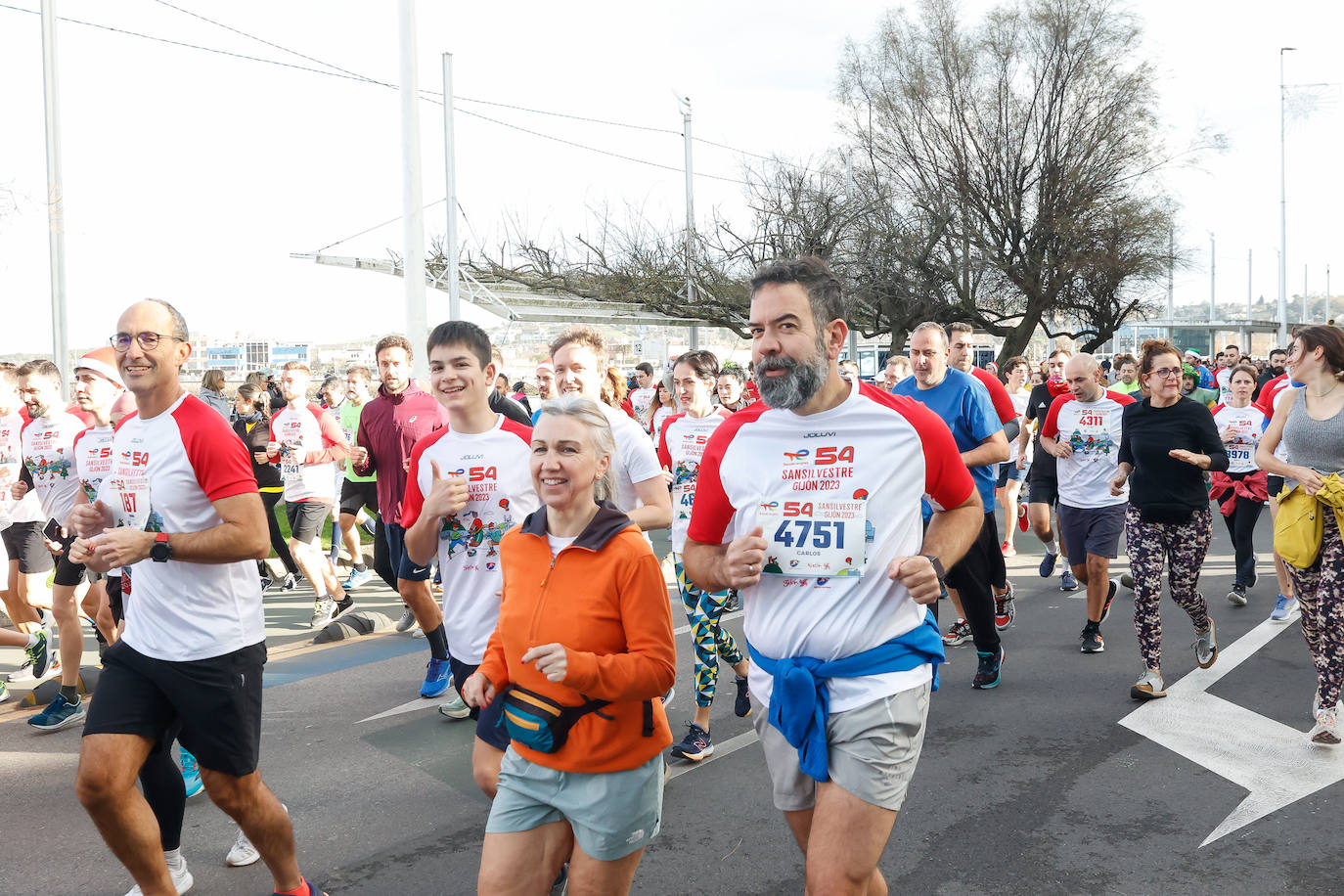 ¿Corriste la San Silvestre de Gijón? ¡Búscate en las fotos!