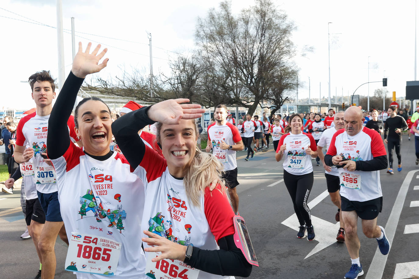 ¿Corriste la San Silvestre de Gijón? ¡Búscate en las fotos!