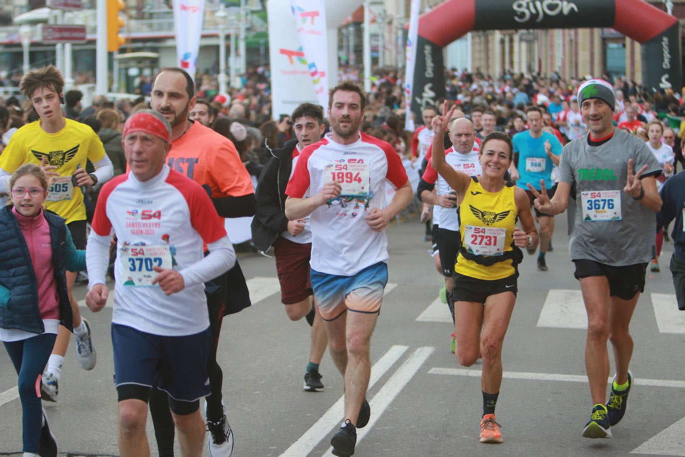 ¿Corriste la San Silvestre de Gijón? ¡Búscate en las fotos!