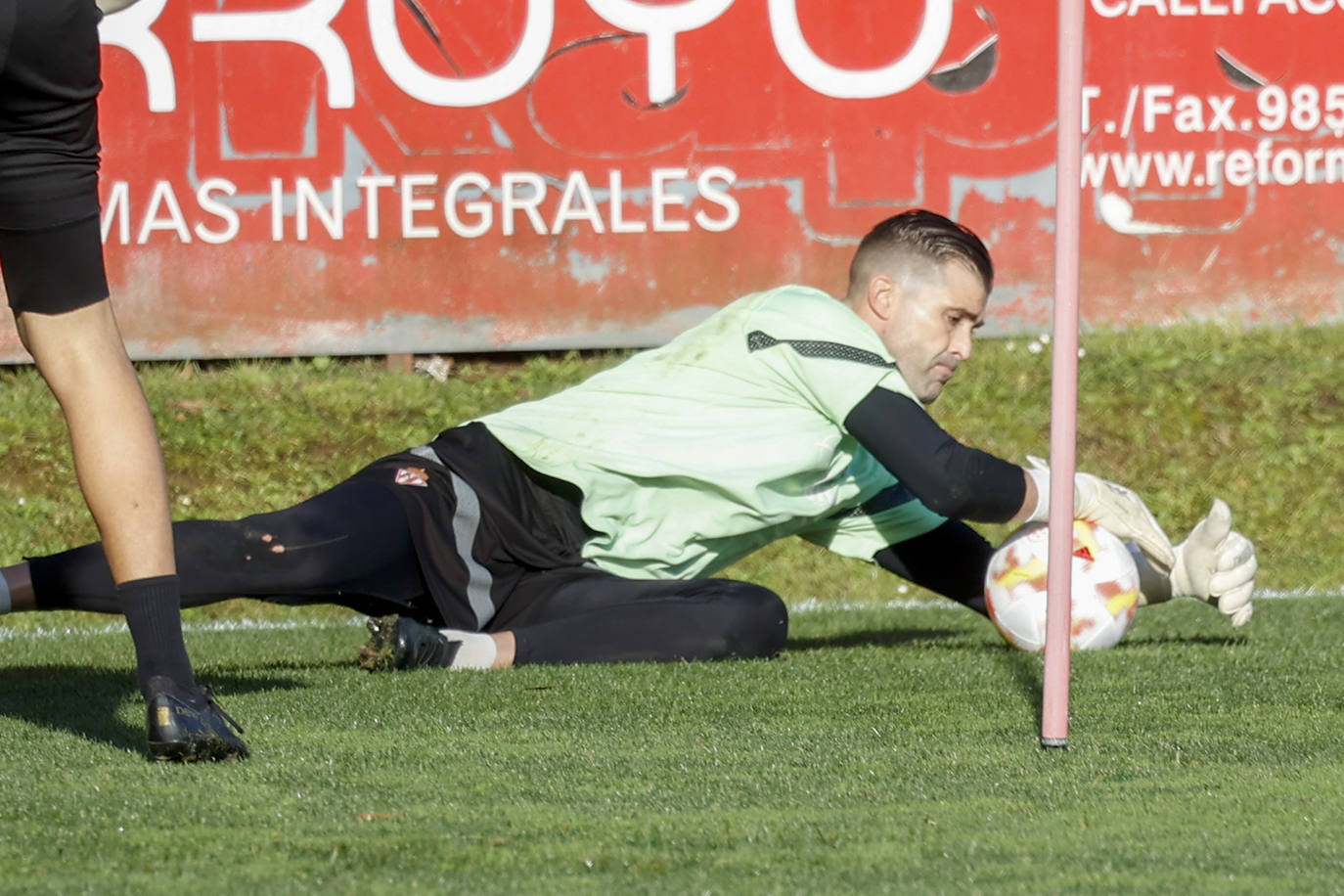 Fotos: Entrenamiento del Sporting (02/01/23)