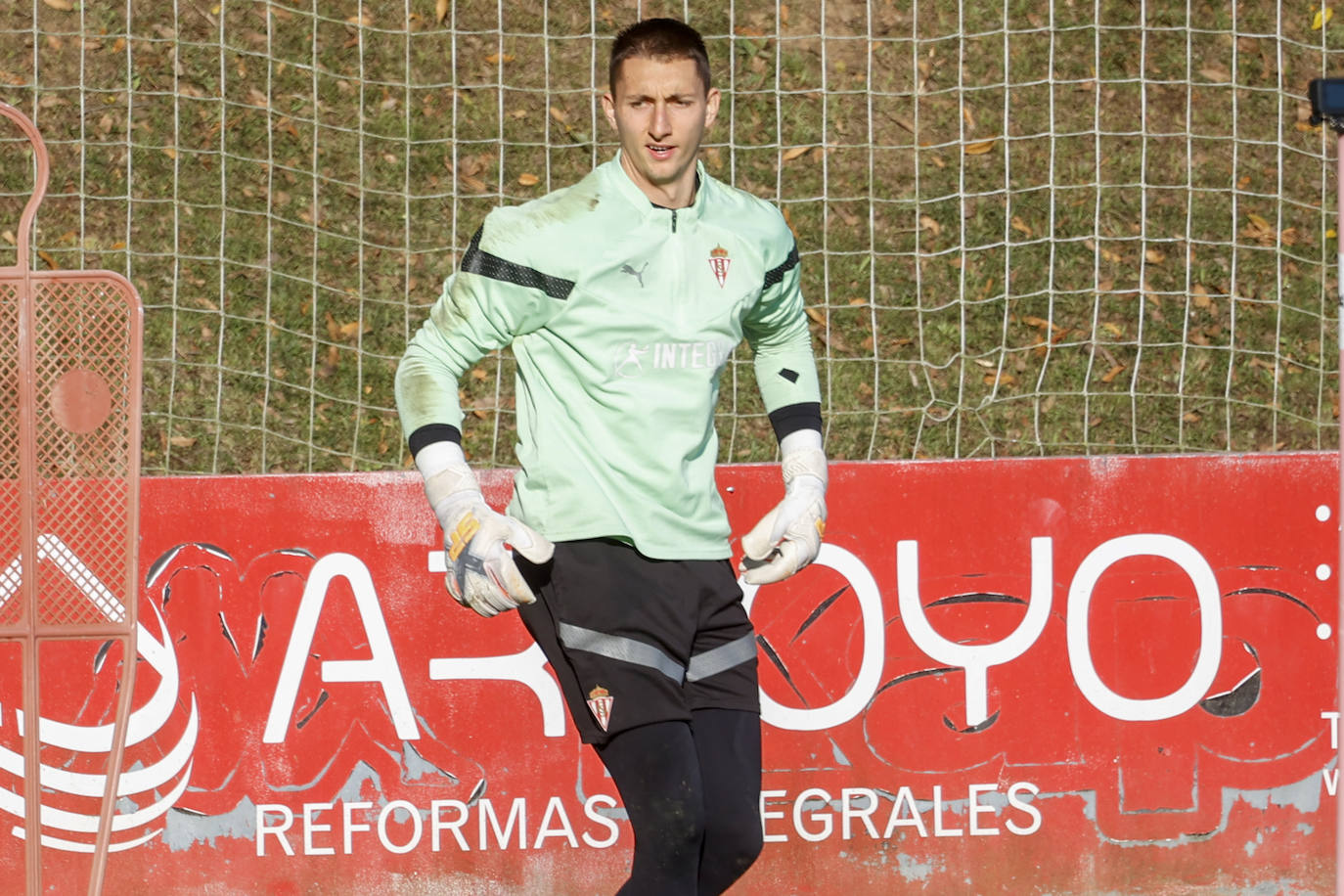 Fotos: Entrenamiento del Sporting (02/01/23)