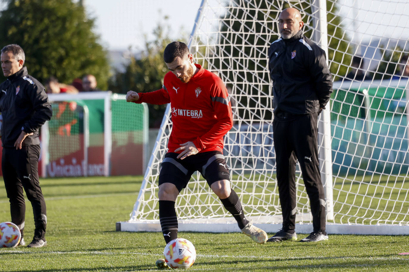 Fotos: Entrenamiento del Sporting (02/01/23)