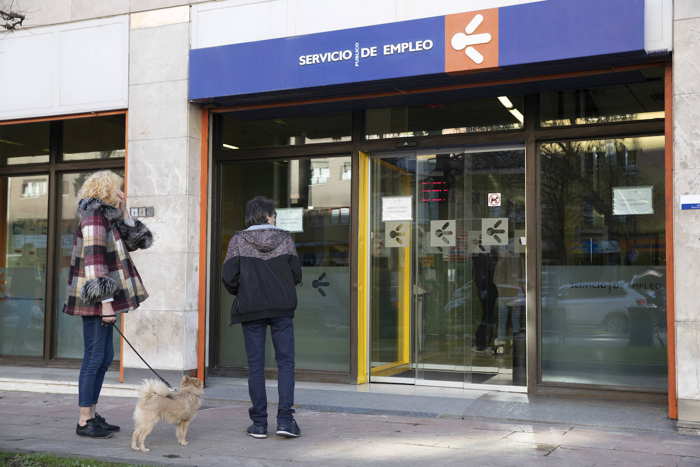 Oficina del Servicio de Empleo en Asturias. 