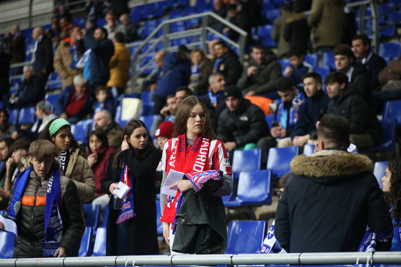 Fotos: ¿Estuviste en el Real Oviedo - Atlético de Madrid? ¡Búscate!