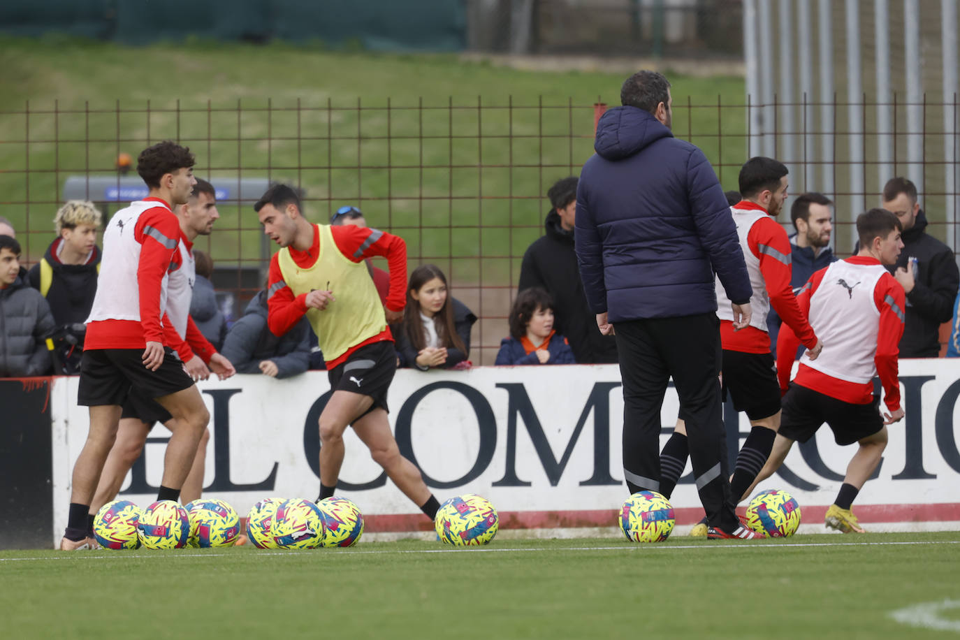 Fotos: Entrenamiento del Sporting (04-01-2023)