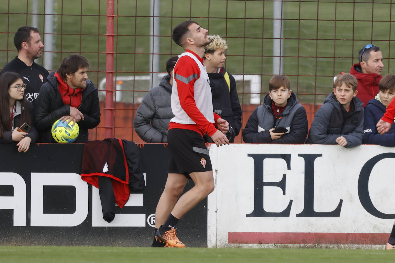 Fotos: Entrenamiento del Sporting (04-01-2023)