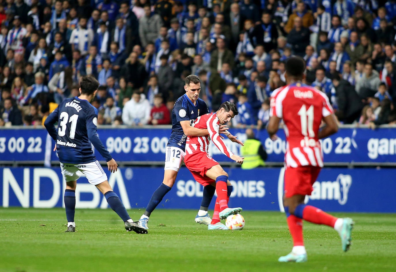 Fotos: Las mejores jugadas del Real Oviedo - Atlético de Madrid