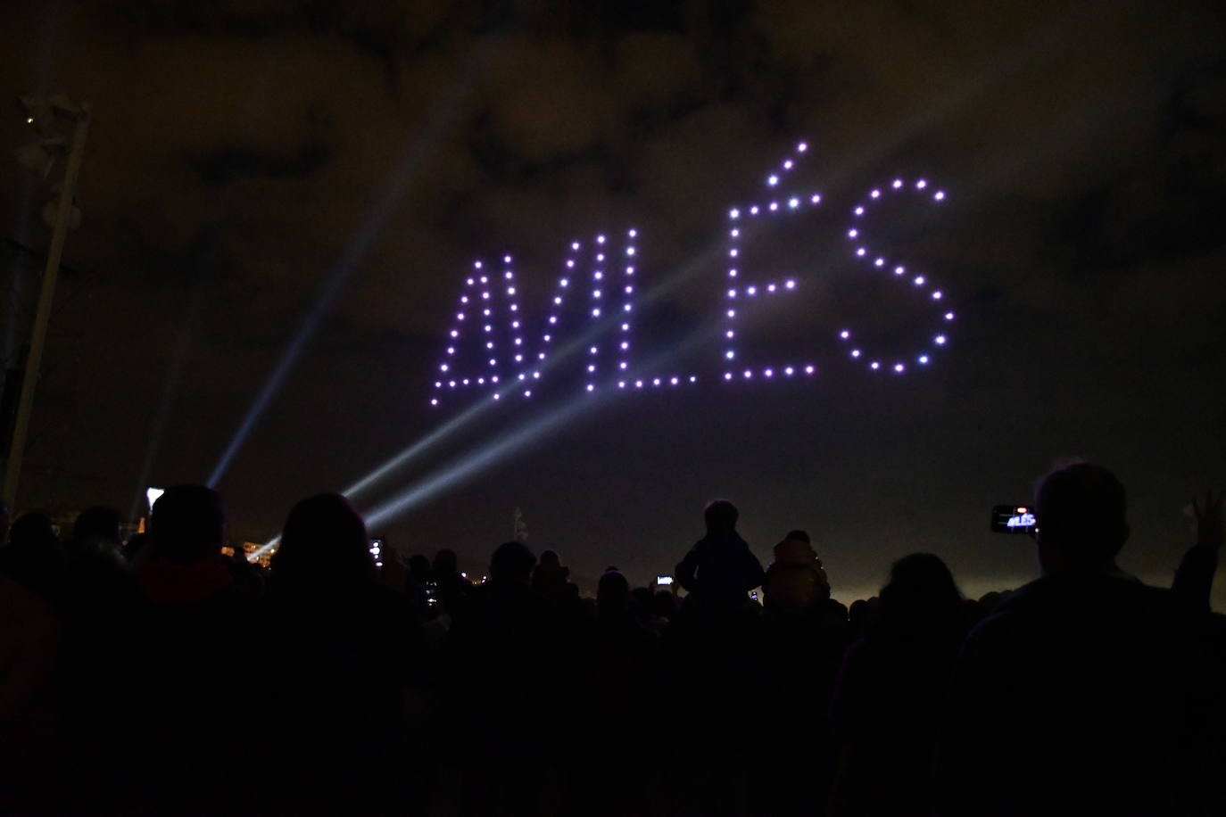 Fotos: Una coreografía de luces de colores e ilusión