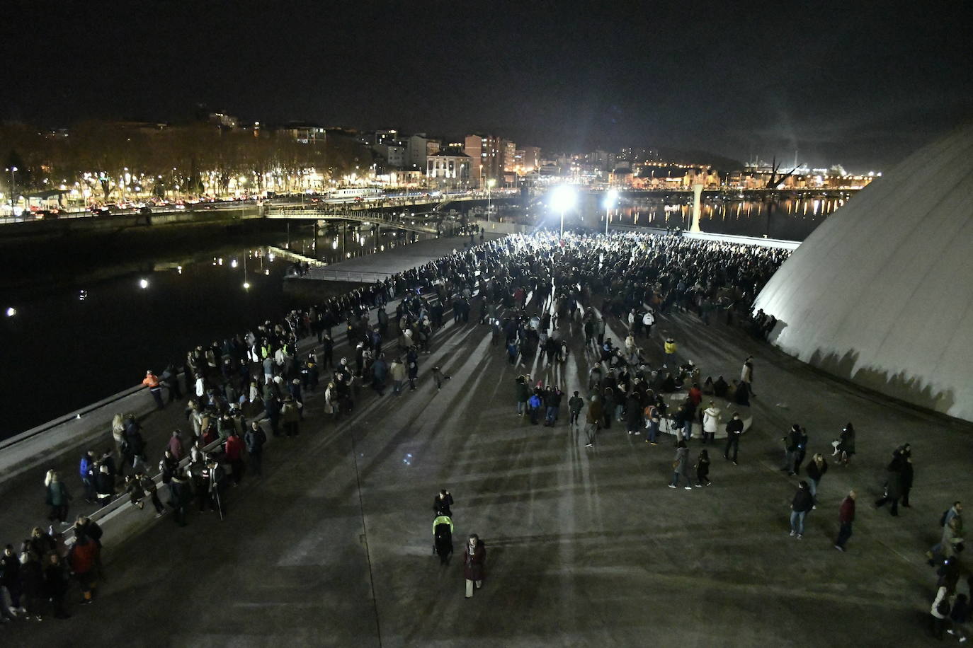 Fotos: Una coreografía de luces de colores e ilusión
