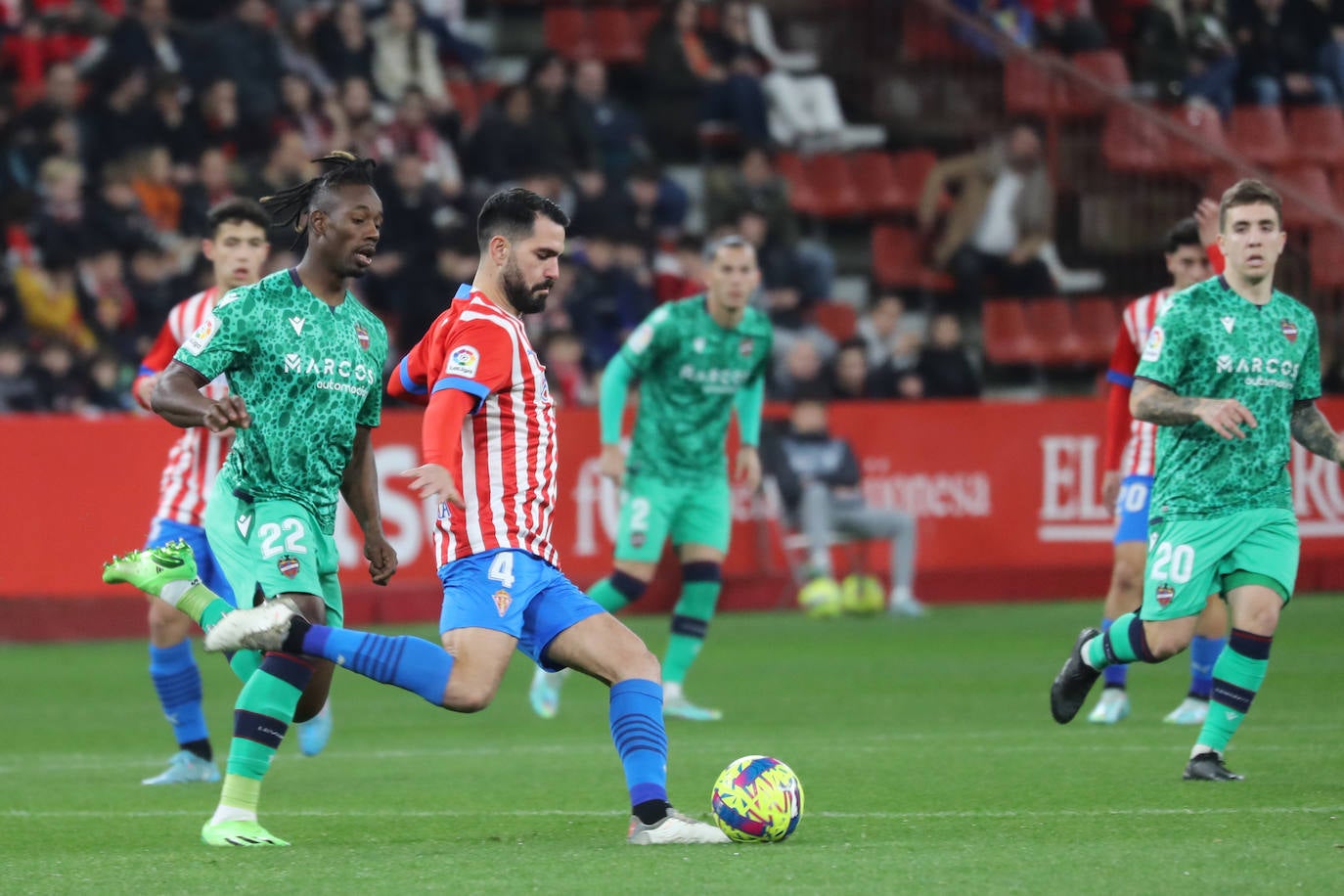 Fotos: Las mejores jugadas del Sporting - Levante