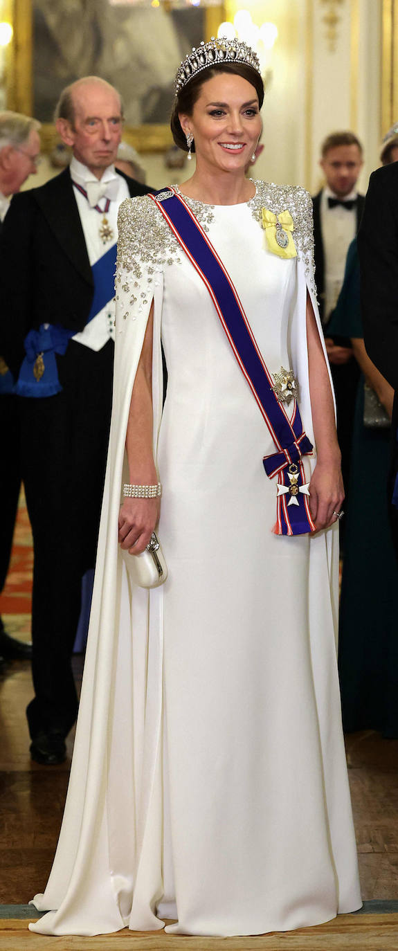 Kate Middleton, en una recepción real a finales del año pasado ya como princesa de Gales.