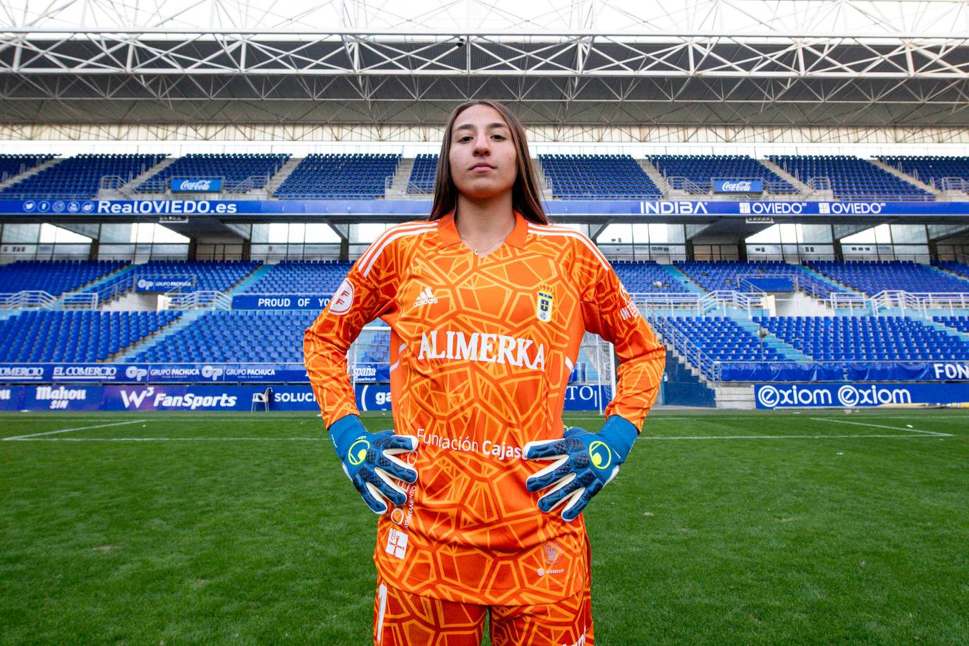 Antonia Canales, nueva jugadora del Real Oviedo Femenino. 