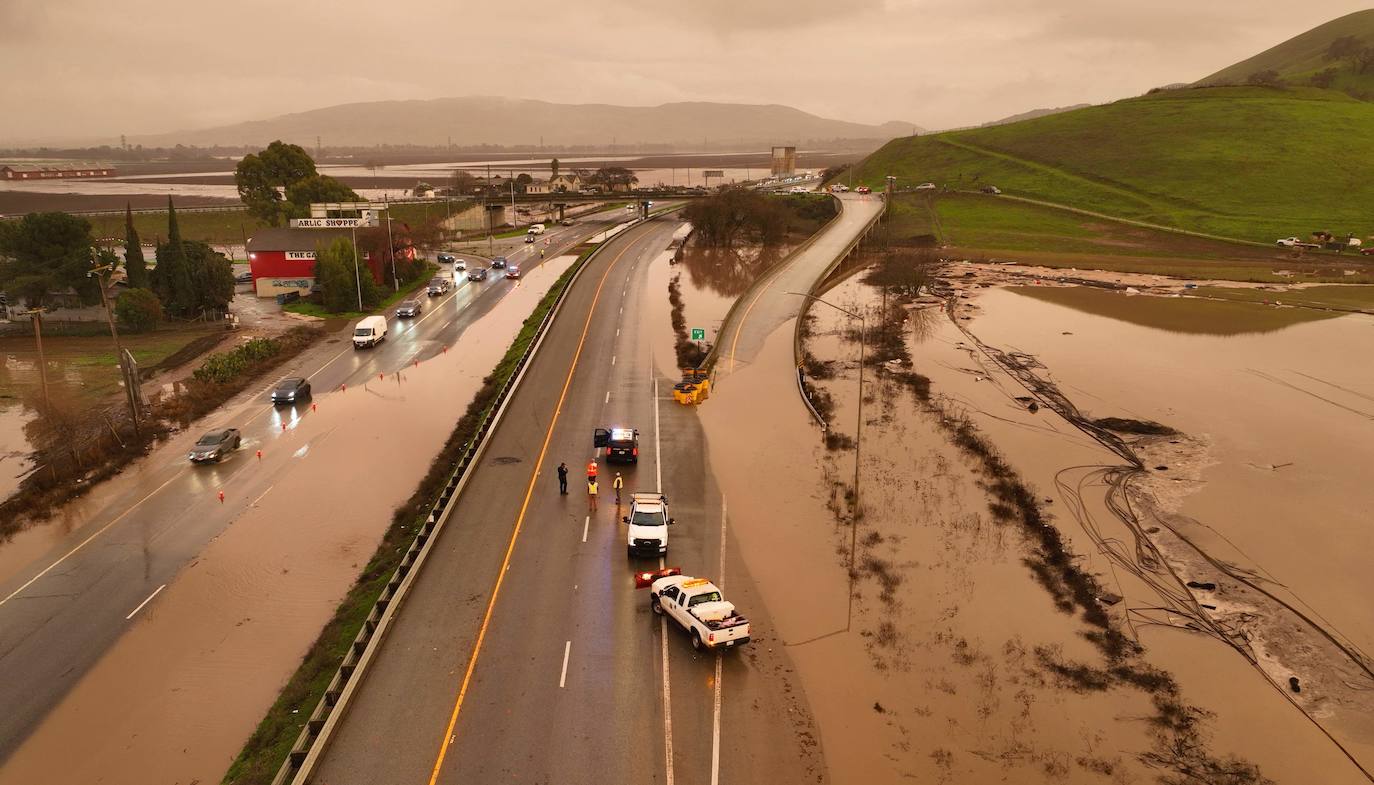 Fotos: La devastadora tormenta en California: al menos 14 muertos por las lluvias