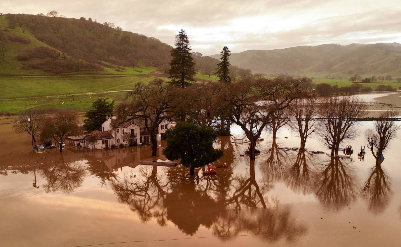 Fotos: La devastadora tormenta en California: al menos 14 muertos por las lluvias