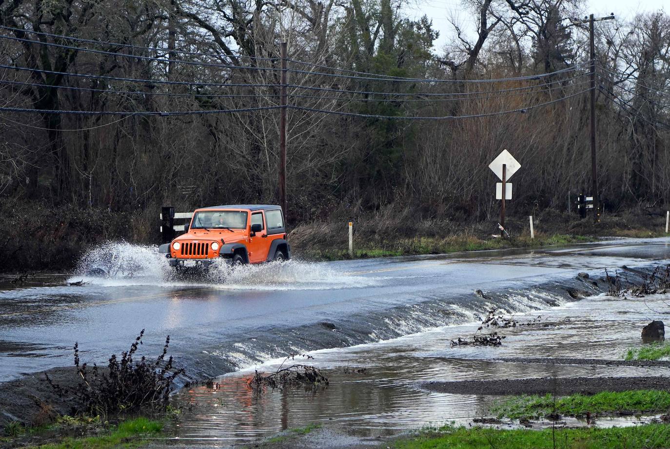 Fotos: La devastadora tormenta en California: al menos 14 muertos por las lluvias