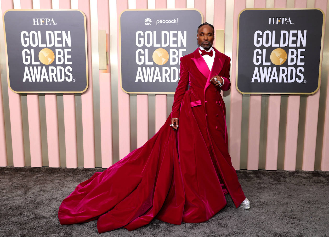 Billy Porter, vestido por Christian Siriano