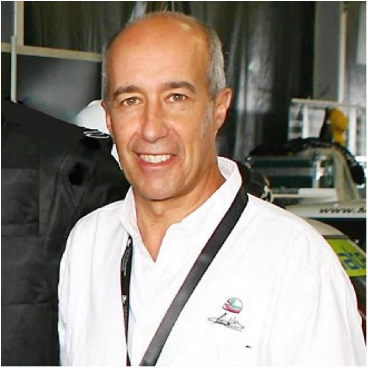 El expiloto Luis Villamil. 