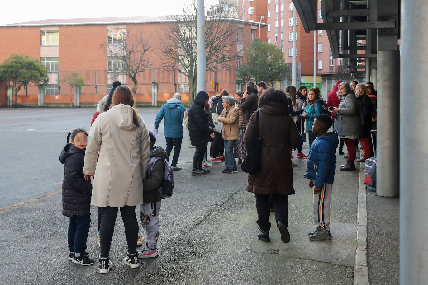 Fotos: Derrumbe en el colegio Rey Pelayo de Gijón