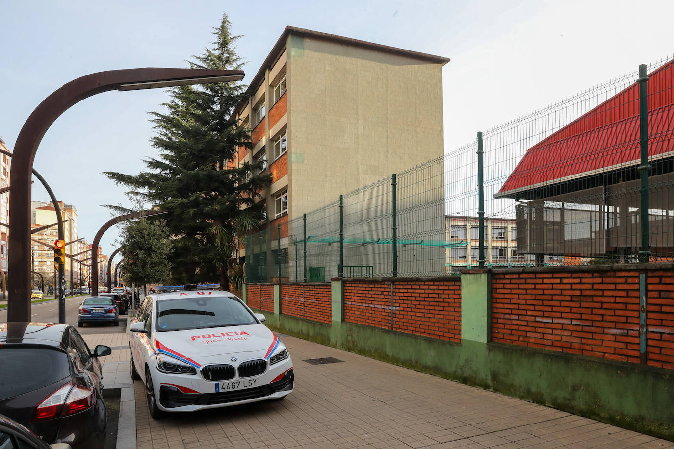 Fotos: Derrumbe en el colegio Rey Pelayo de Gijón