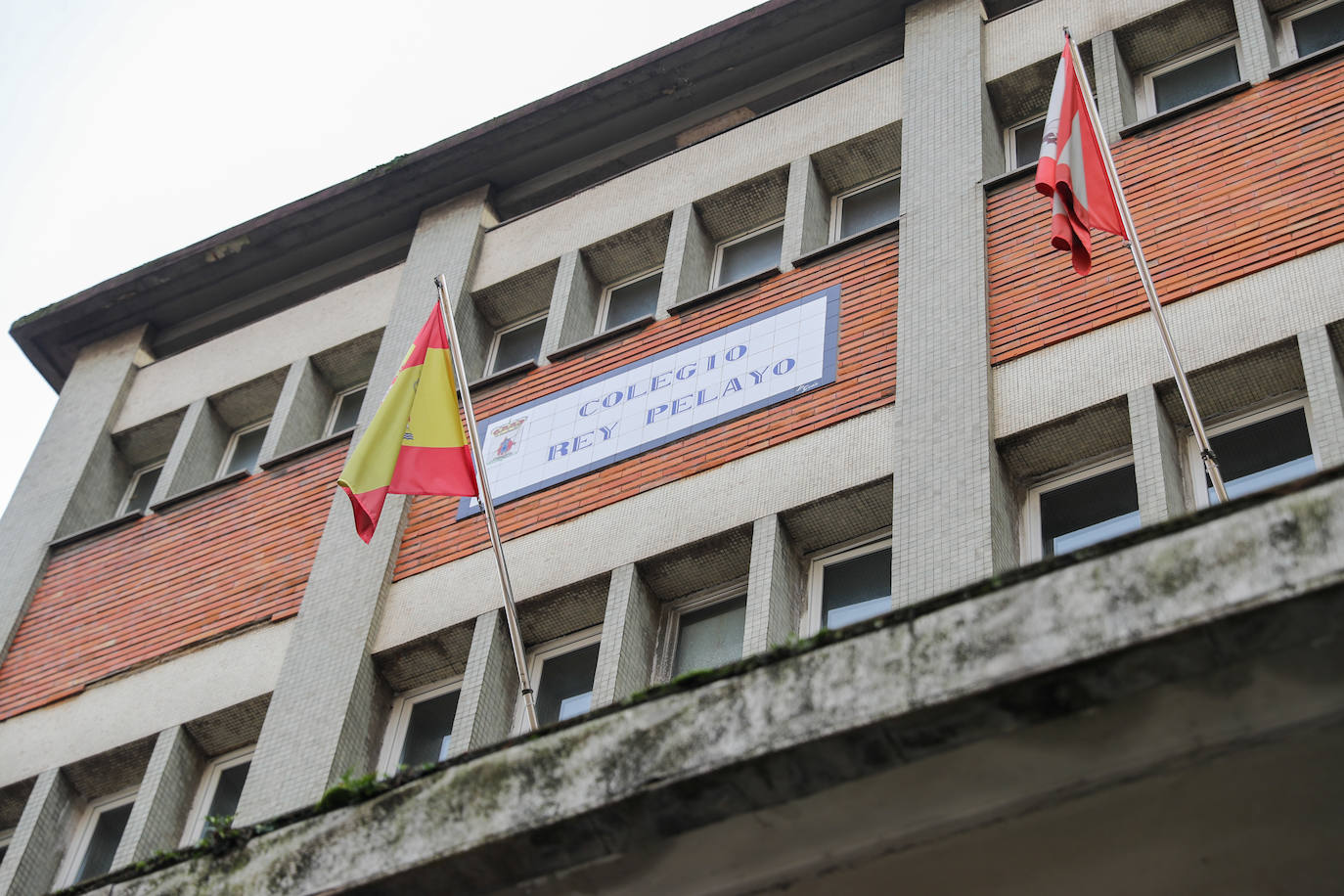 Fotos: Derrumbe en el colegio Rey Pelayo de Gijón