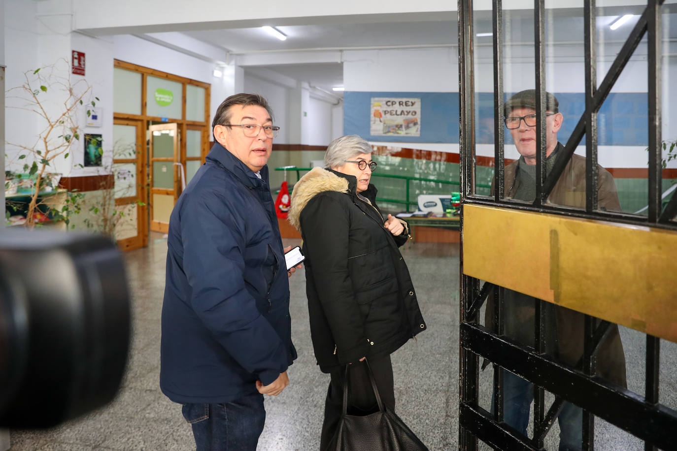 Fotos: Derrumbe en el colegio Rey Pelayo de Gijón