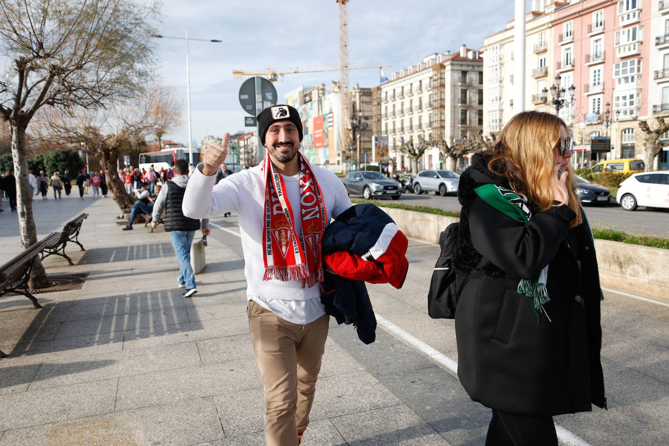 Fotos: Una &#039;Mareona&#039; sportinguista en Santander