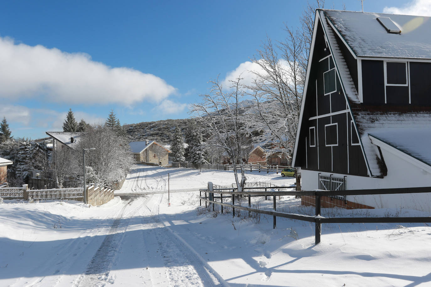 Fotos: Las primeras nieves en Asturias