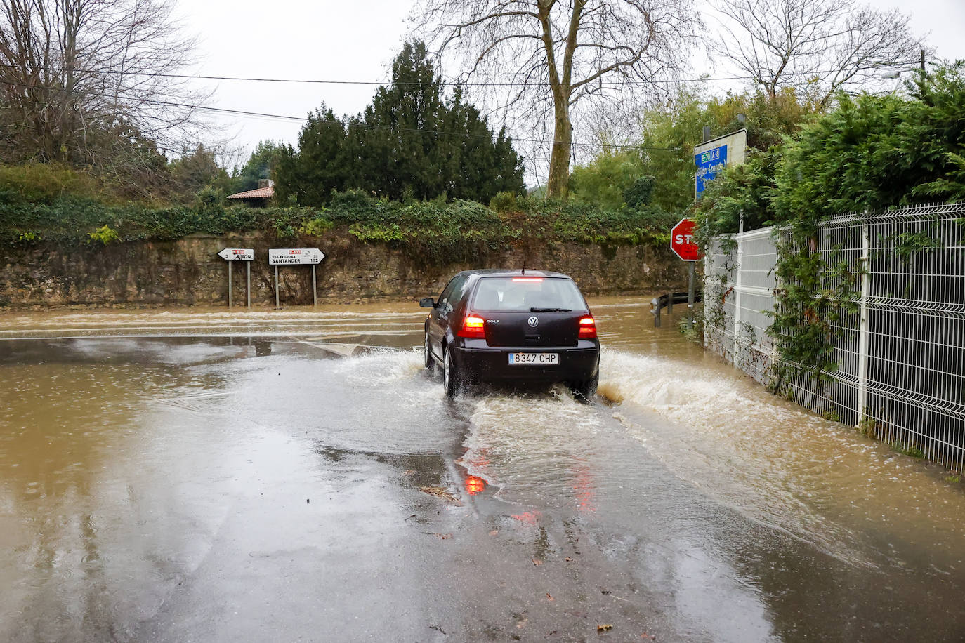 Fotos: Consecuencias del temporal en Gijón: inundaciones, calles cortadas y varios desperfectos