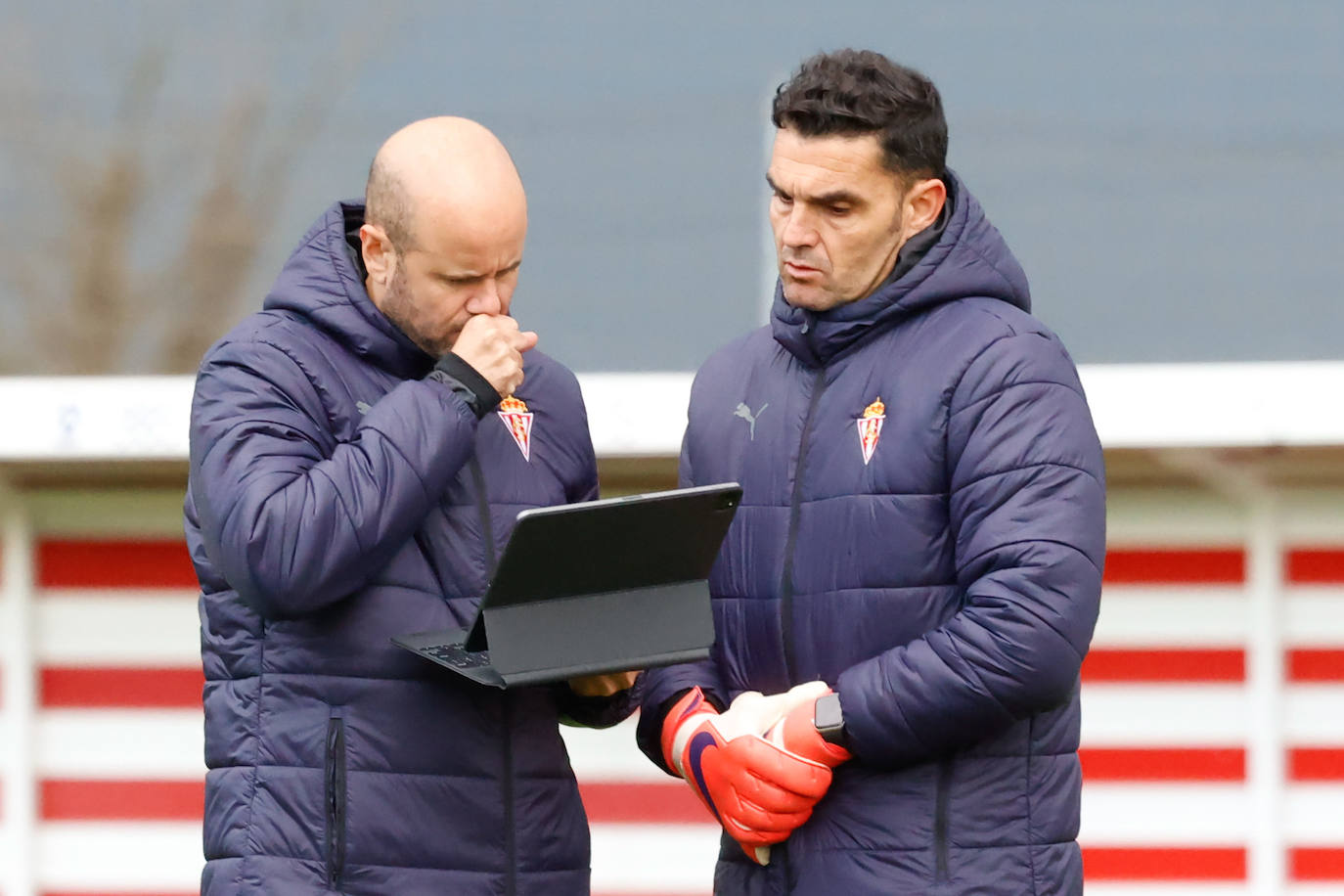 Fotos: Entrenamiento del Sporting (17/01/2023)