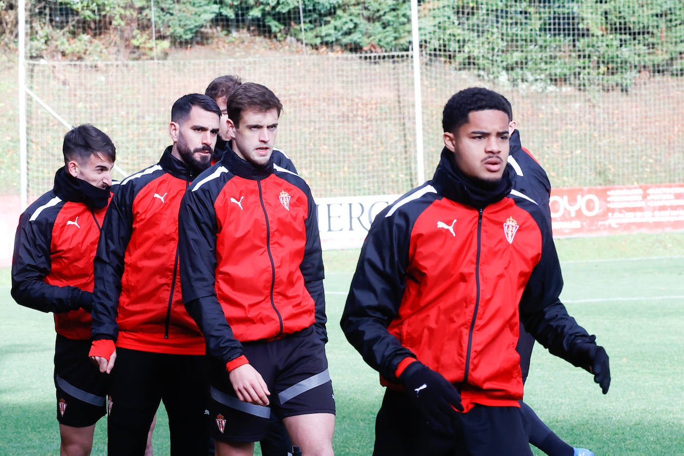 Fotos: Entrenamiento del Sporting (17/01/2023)