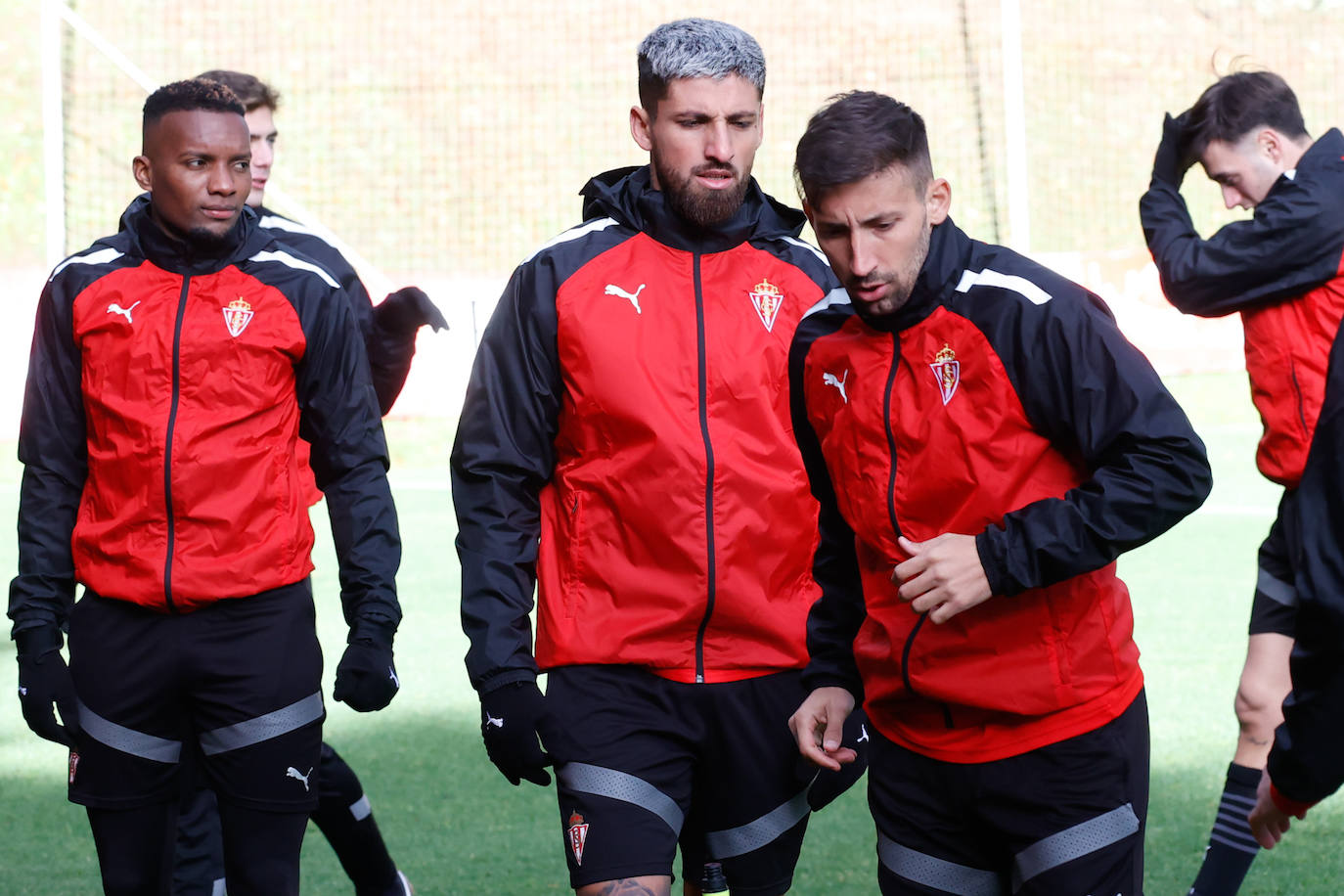 Fotos: Entrenamiento del Sporting (17/01/2023)