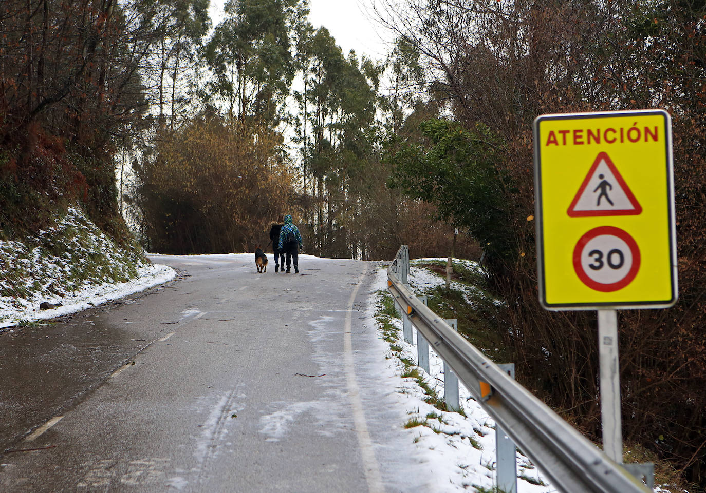 Fotos: Asturias lucha contra el frío: las imágenes que deja el intenso temporal