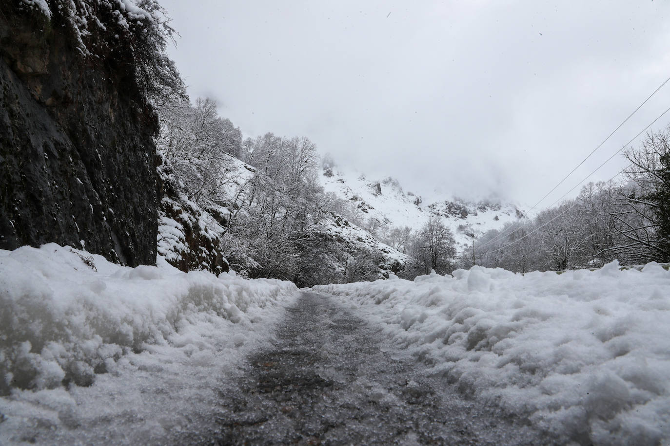 Fotos: Así luce el pueblo de Sotres por las nevadas