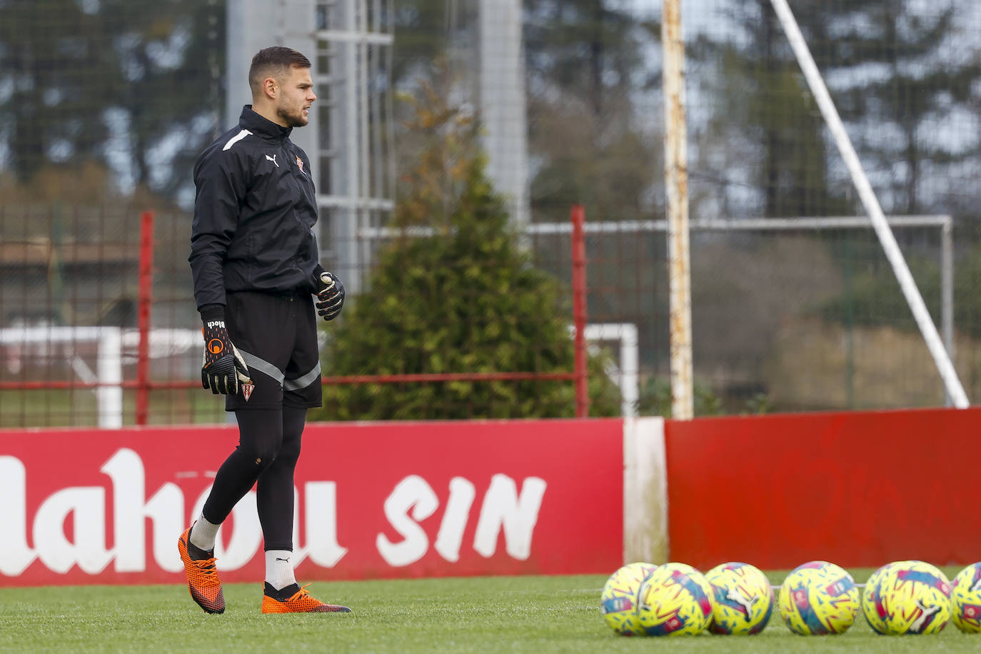 Fotos: Entrenamiento del Sporting (20-01-2023)